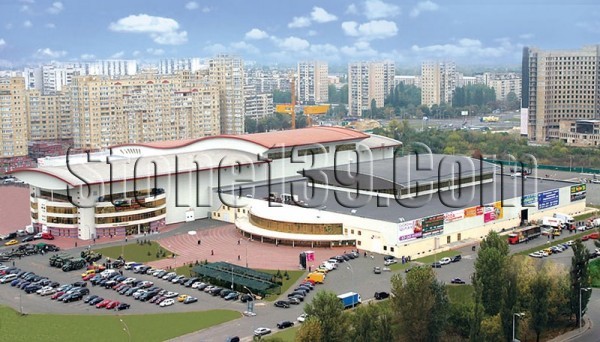 乌克兰基辅国际会展中心鸟瞰图