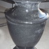 黑灰色花瓶石材雕刻