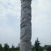 石材柱子 龙浮雕FQ-LZ064
