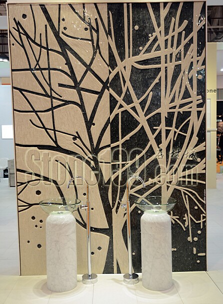 回顾2015厦门国际石材展上那些精美的石材展品设计（图集）