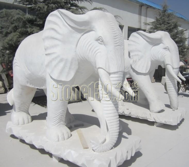 石雕大象介绍及装饰应用中该如何摆放