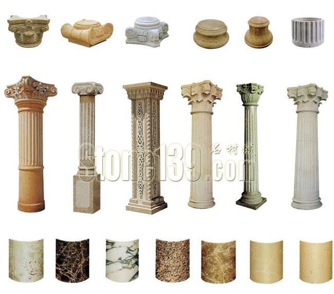 石材柱子种类