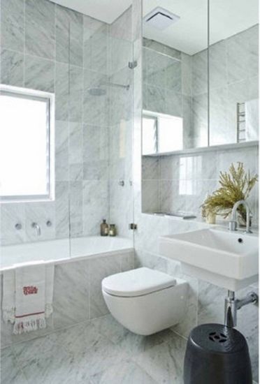 天然石材精品装饰案例之浴室应用