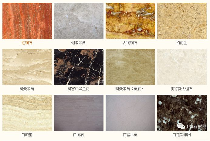 深圳石材市场上常见的大理石品种（图文）