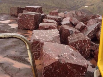 紫罗红荒料 国外矿山直销荒料 常年储备紫罗红大板