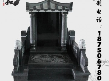 厂家出售 优质山西黑墓碑石雕 精美艺术雕刻 支持定做欢迎选购