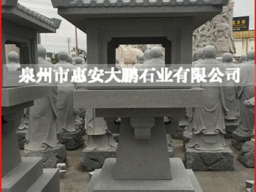 仿古石灯 石雕灯笼 寺庙工艺品加工