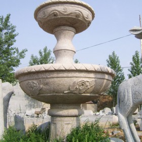 喷水池 石材雕刻喷泉