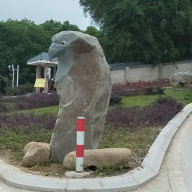 园林摆设石雕 动物雕刻 老鹰