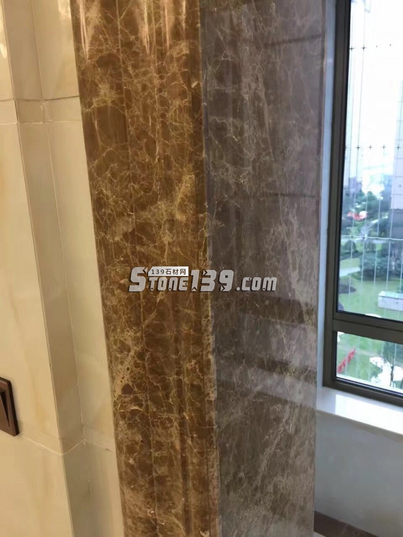 乐鸿石业主营水晶浅啡大理石