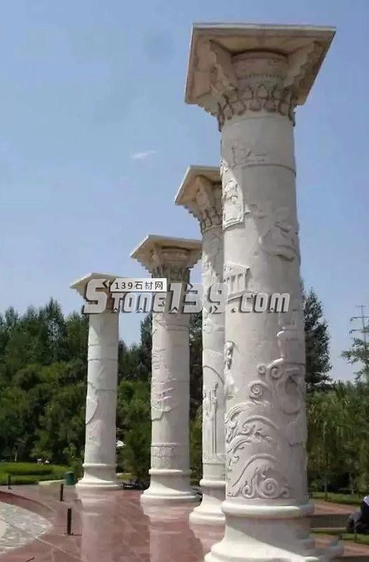 花岗岩石材圆柱加工过程图解