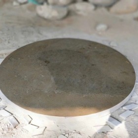 石材园桌面 圆凳子 圆形石趣