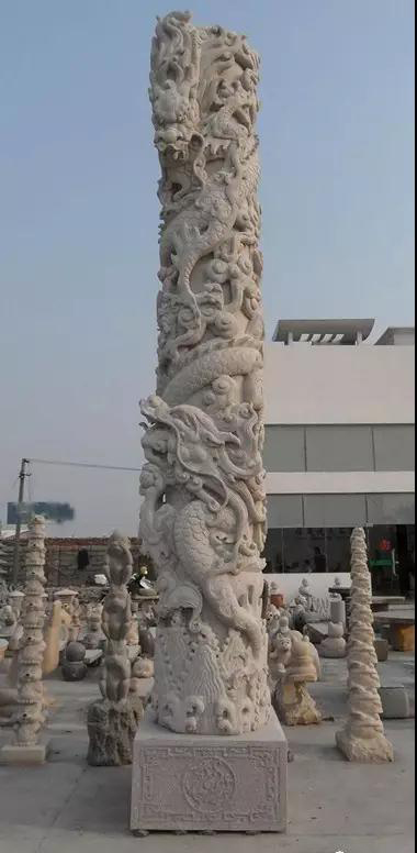 石材龙柱雕刻产品展示