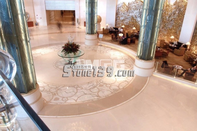 环球石材五星级酒店大堂案例 | 七种风格七种美！
