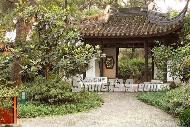 中国古典园林青石板石材铺装的三大特色
