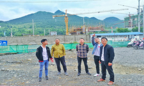 贵州巨鼎石材工程 | 思南县人民银行建设项目施工现场