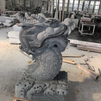 中国古代神兽石雕 麒麟 石雕貔貅