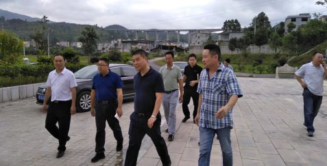 【巨鼎实业】贵州思南县委副书记、县长席龙海一行  莅临我司参观调研
