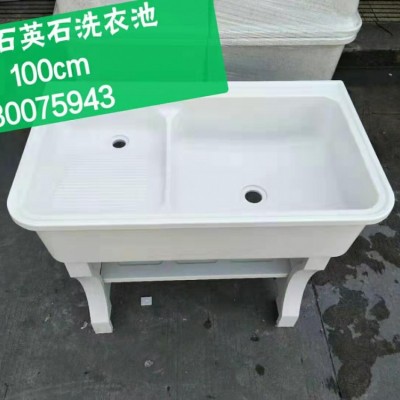 华信石英石洗衣池高光 100cm