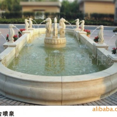 陕西西安喷泉雕塑厂承接喷泉水景 跌水喷泉 动物喷泉广场喷泉