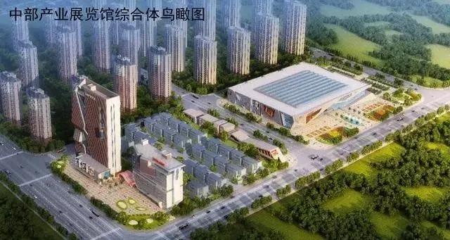 湖北麻城中部石材产业展览馆综合体项目完成概念性规划设计方案