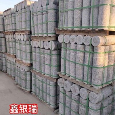 福建芝麻灰厂家批发挡车柱车止石停车柱