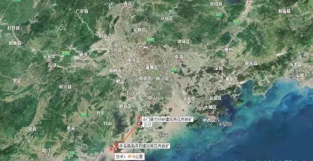 石材8.09元/m3！广东江门市建筑用花岗岩矿开采储量为4493.2万m3矿山将出让！