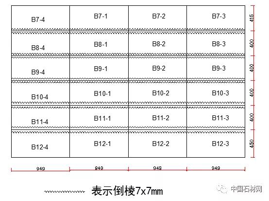 石材小小一张立面图，生产加工少不了