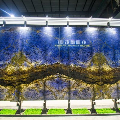 奢石背景墙