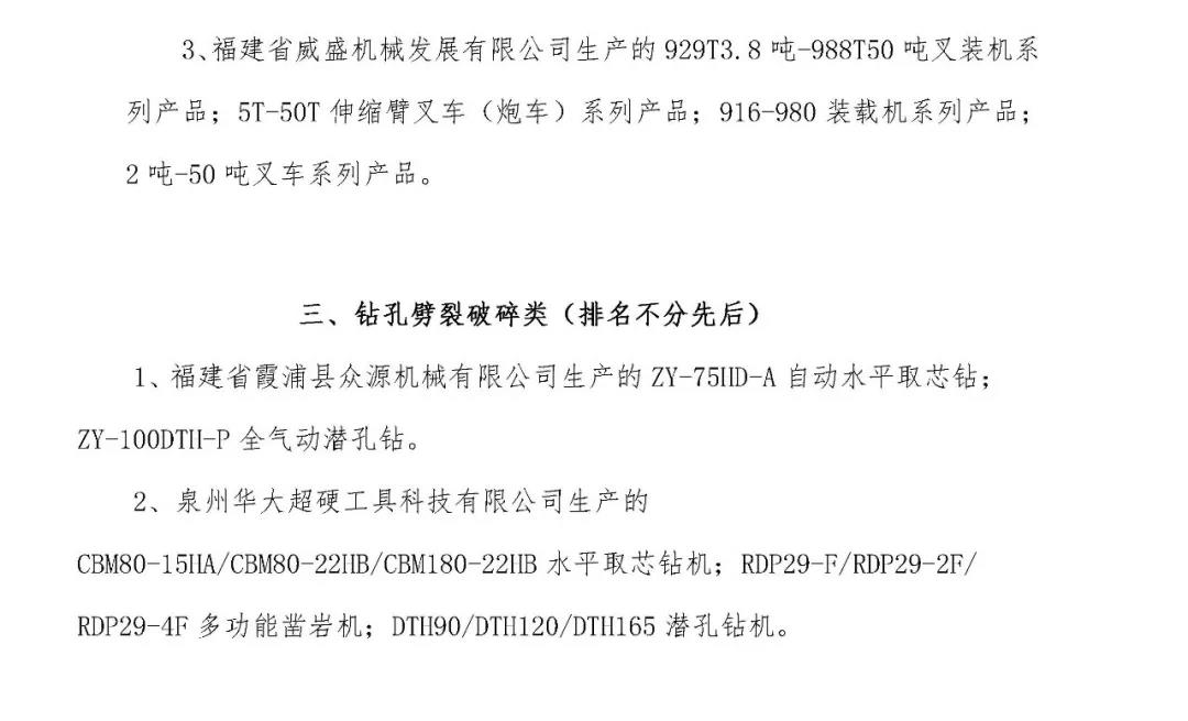 首批全国石材矿山先进适用装备名录今日发布，21家矿山装备制造企业入选