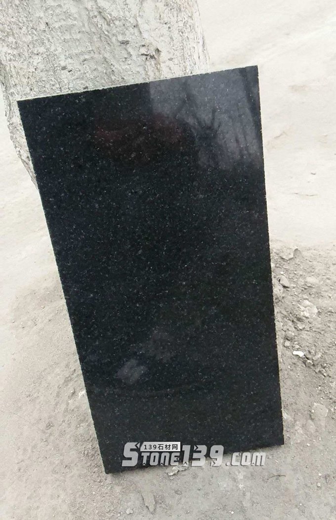 四川黑长方形光面板（单块板特写）