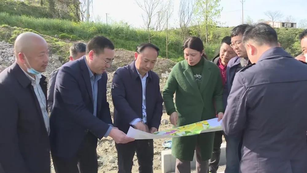 湖北大悟县加大力度推进大规模石材产业园及红色小镇建设