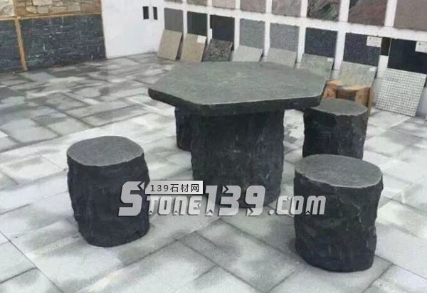 中国黑异形加工石材