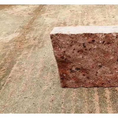 红色花岗岩样品 光泽红各种表面加工效果
