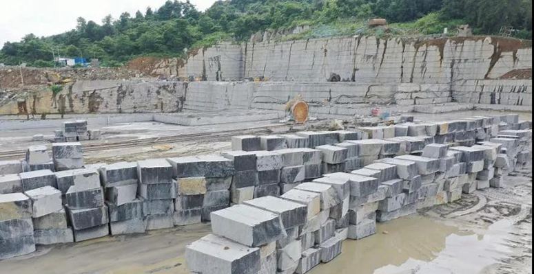 贵州省毕节市金沙县黑石产区主要生产新中国黑石材