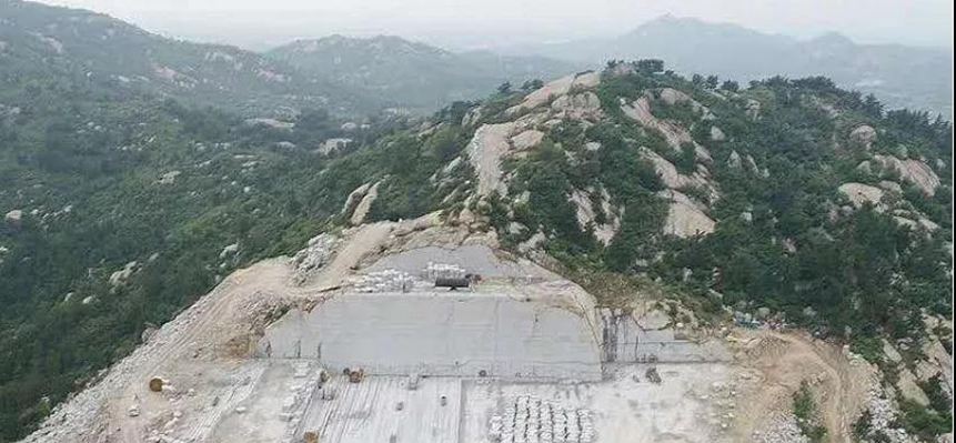 湖北随州黄金麻花岗岩矿山