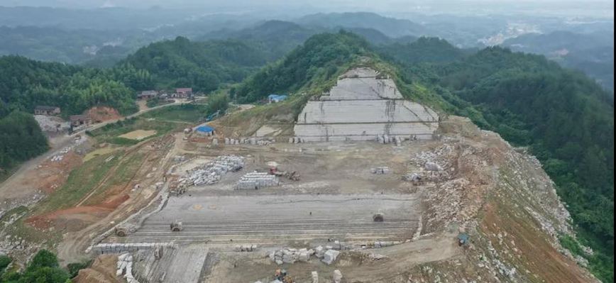 湖南长沙宁乡市流沙河镇花岗岩产区及芝麻灰石材