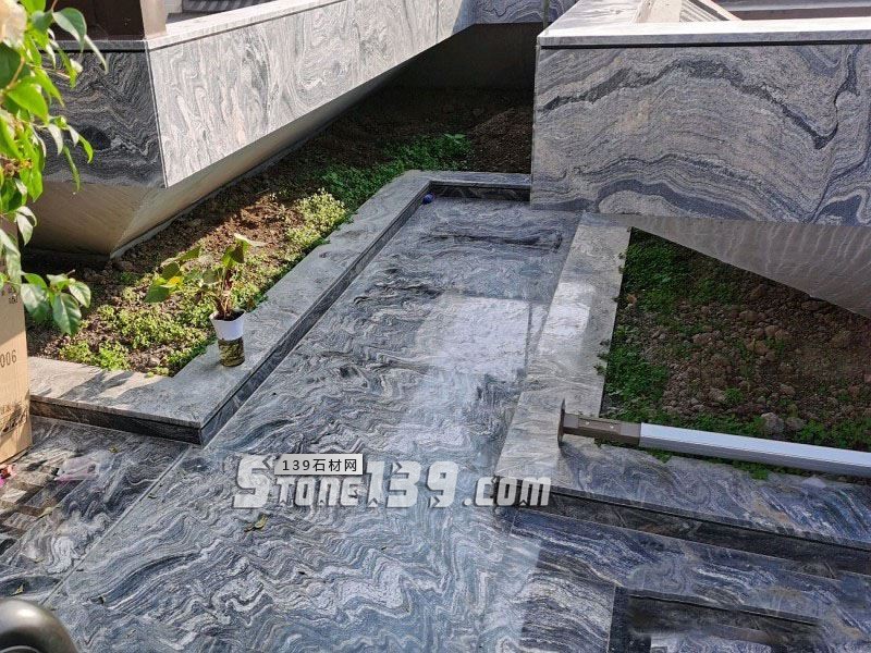 浪淘沙石材-大漠流金是优雅的建筑装饰材料