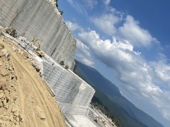 2022江西宜春奉新花岗岩矿山（芝麻黑蓝水晶）