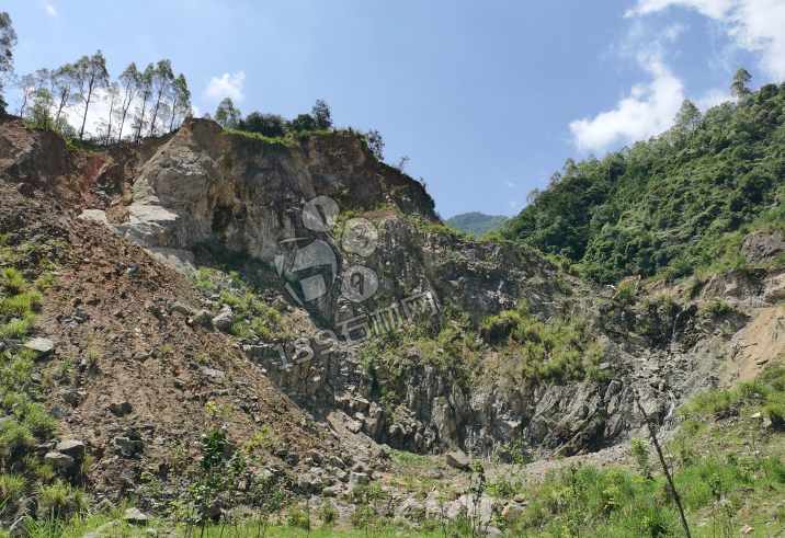 福建泉州永春县大吕花岗岩石材矿区