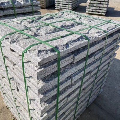 芝麻灰蘑菇石 湖南石材厂家环境园林石材供应