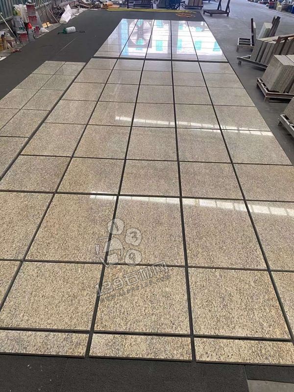 巴西金麻花岗岩排版