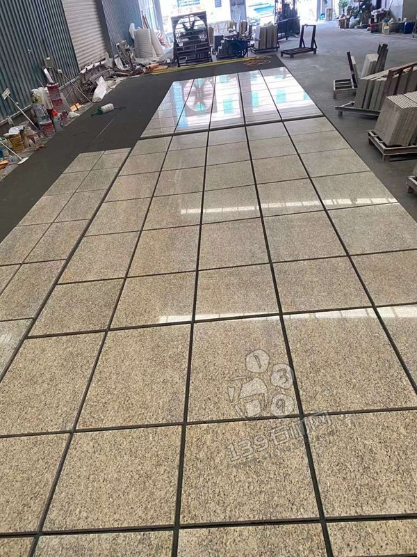 巴西金麻花岗岩排版
