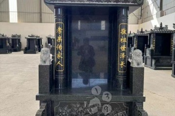 陕西汉中黑石新矿-西乡黑是加工墓碑石的理想材料（附墓碑实拍图）