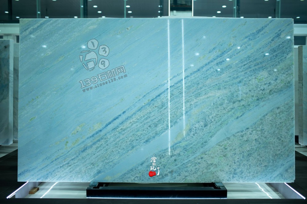 巴西蓝水晶白水晶