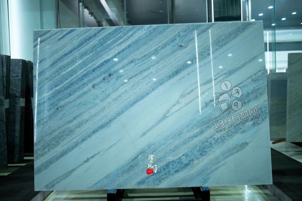 巴西蓝水晶白水晶