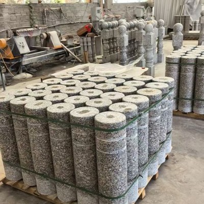 河南花岗岩挡车柱批发可加工各种异形成品