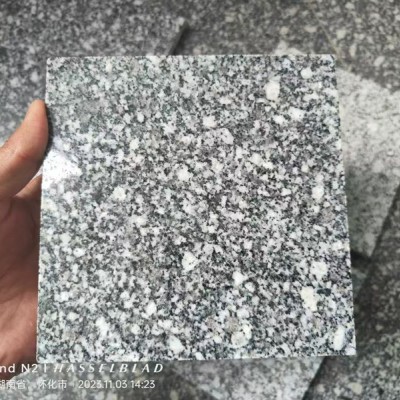 湖南芝麻灰磨光面小样品